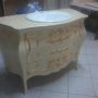 MOBILE-BAGNO-IN-LEGNO-AVORIO-E-FOGLIA-ORO-BAROCCO-CON-PIANO-IN-MARMO-120-cm-153198119499