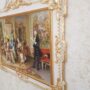 QUADRO-CON-SCENA-FRANCESE-CORNICE-IN-LEGNO-PANNA-E-FOGLIA-ORO-CON-CRISTALLI-163270426019-2