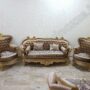 SALOTTO-COMPLETO-IN-LEGNO-FOGLIA-ORO-E-TESSUTO-ORO-CON-CRISTALLI-163320171279