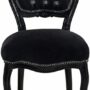 SEDIA-IN-LEGNO-NERO-E-NERO-VELLUTATO-CON-STRASS-164860881139-3