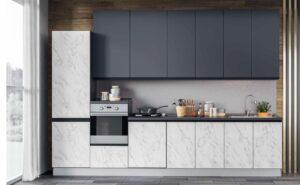 cucina moderna marmorizzata