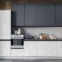 cucina moderna marmorizzata