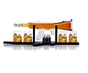 gun decanter ak47