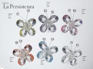 BOMBONIERA FARFALLA IN CRISTALLO