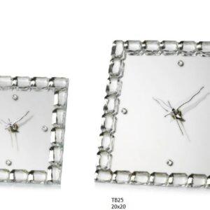 BOMBONIERE MATRIMONIO OROLOGIO IN CRISTALLO