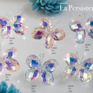 BOMBONIERA FARFALLA IN CRISTALLO