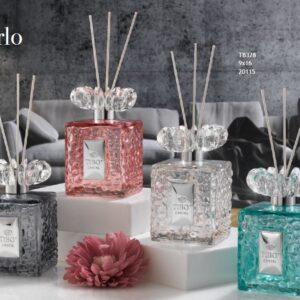 BOMBONIERA PROFUMATORE IN CRISTALLO