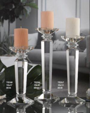 CANDELIERI IN CRISTALLO