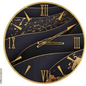 orologi moderni in vetro temperato