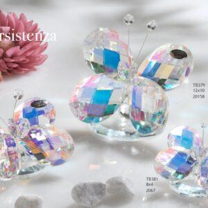 FARFALLE IN CRISTALLO