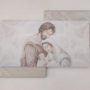 quadro moderno sacra famiglia