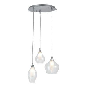 lampadario moderno in vetro