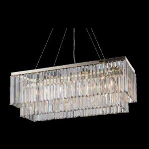 lampadario in cristallo moderno