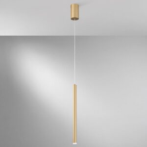 lampadario a sospensione oro a led