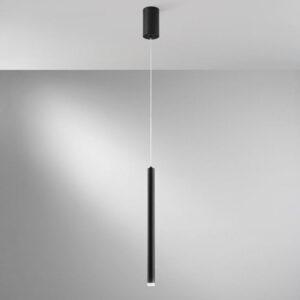 lampadario a sospensione nero a led
