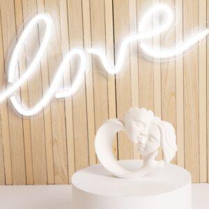 bomboniere matrimonio coppia innamorati in gesso