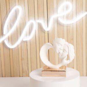 bomboniere matrimonio coppia innamorati in gesso