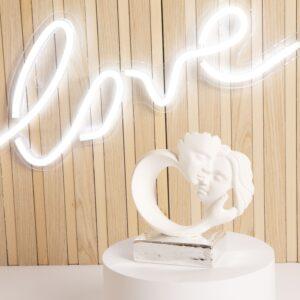 bomboniere matrimonio coppia innamorati in gesso