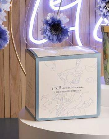 scatola celeste botanica