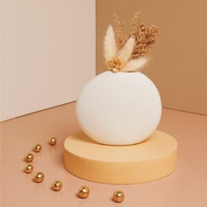 BOMBONIERE MATRIMONIO VASO CON FIORI