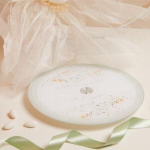 BOMBONIERA MATRIMONIO BILANCIA DECORO FLOREALE