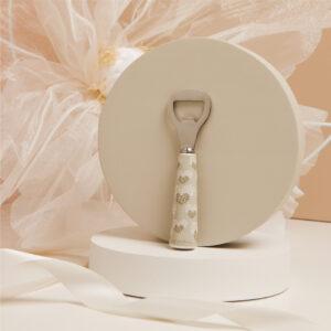 BOMBONIERA MATRIMONIO APRIBOTTIGLIE DECORAZIONE CUORI