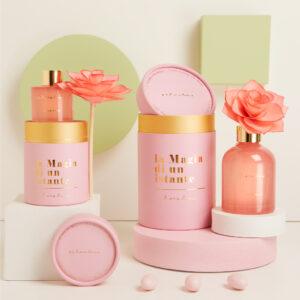 BOMBONIERE MATRIMONIO DIFFUSSORE ROSA