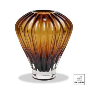 VASO IN VETRO AMBRA FANTIN
