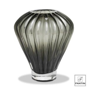 vaso in vetro fumè