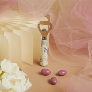 BOMBONIERE MATRIMONIO DECORO FLOREALE LILLA