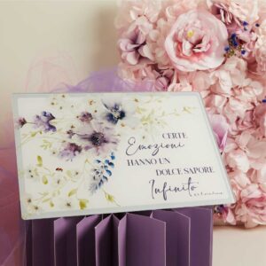 BOMBONIERE MATRIMOBIO VASSOIO TAGLIERE IN VETRO