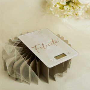 BOMBONIERE MATRIMONIO BILANCIA IN VETRO