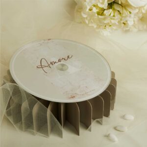 BOMBONIERE MATRIMONIO VASSOIO GIREVOLE