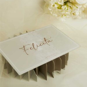 BOMOBNIERE MATRIMONIO TAGLIERE IN VETRO