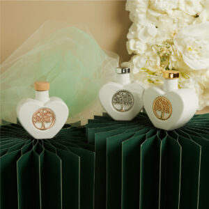 bomboniere matrimonio oliera con albero della vita