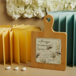 BOMBONIERE MATRIMONIO TAGLIERE IN LEGNO