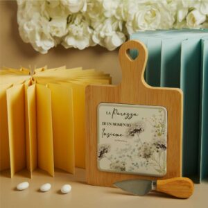 BOMBONIERE MATRIMONIO TAGLIERE IN LEGNO