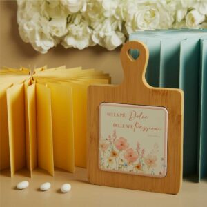 BOMBONIERE MATRIMONIO TAGLIERE IN LEGNO