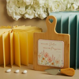 BOMBONIERE MATRIMONIO TAGLIERE IN LEGNO