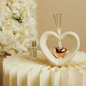 BOMBONIERE MATRIMONIO PROFUMATORE DOPPIO CUORE