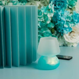 BOMBONIERA MATRIMONIO LAMPADA AZZURRA