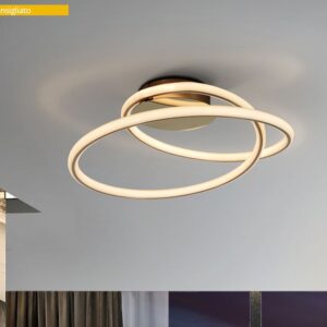 LAMPADA SOFFITTO ·TUBE· ORO