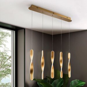 TWIST-LAMPADA SOSPENSIONE 5L ORO