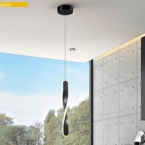TWIST-LAMPADA SOSPENSIONE 1L NERO