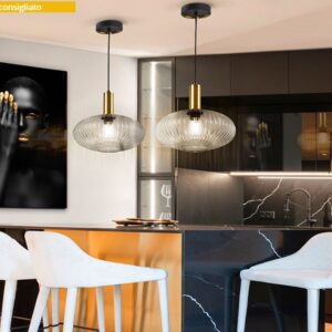 NORMA-LAMPADA A SOSPENSIONE 1L TRASPARENTE