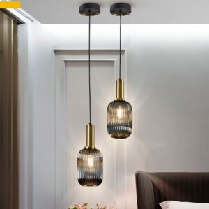 NORMA-LAMPADARIO SOSPENSIONE 1L GRIGIO FUMO