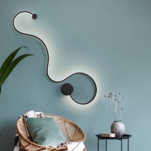 LAMPADA DA PARETE ·GRAFOS·NERO