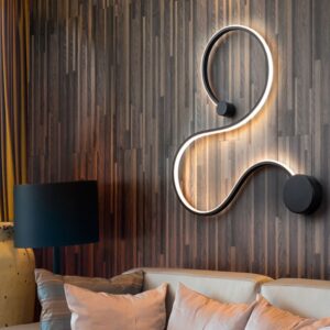 LAMPADA DA PARETE ·GRAFOS·NERO