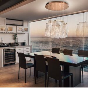 SOSPENSIONE ·VELOS· 14L ORO ROSA