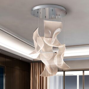 LAMPADARIO ·VELOS II· 5L CROMO